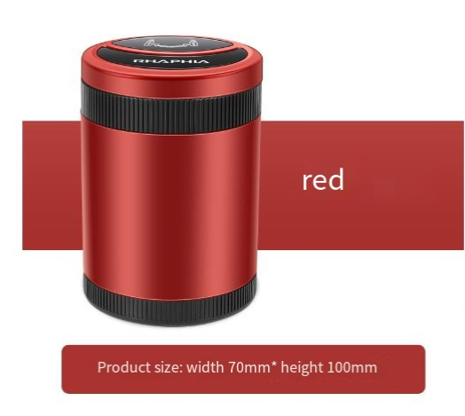 Portable and personalized automatic car ashtray multifunctional with cover LED lights charging car ashtray