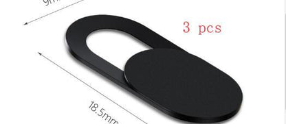 Plastic camera screen, laptop tablet computer mobile phone anti hacker peeping protection cover