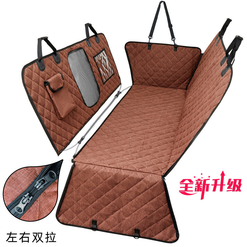 Divisible Waterproof Car Seat Pad Rear Seats Suitable Pets Humans
