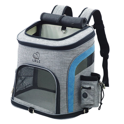 Breathable pet backpack