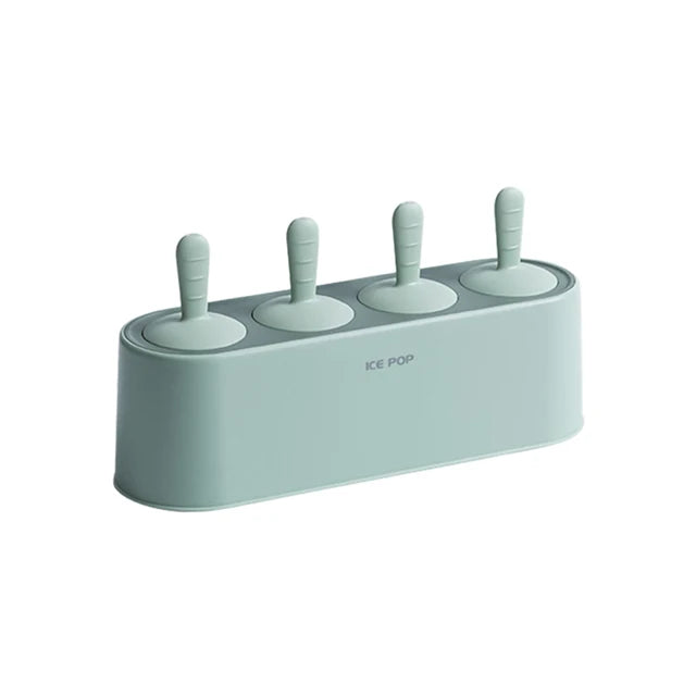 Reusable Popsicle Mold Set – 4-Piece Ice Pop Maker
