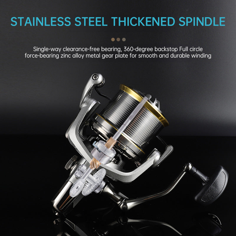 17+1bb 8000 14000 Series Aluminum Alloy Spool Fishing Reel 4