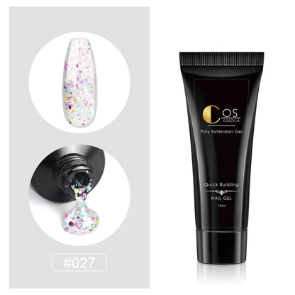 Painless Crystal Extension Glue UV Solid Paper-Free Fast Extension Crystal Glue Flash Nail Phototherapy Crystal Glue