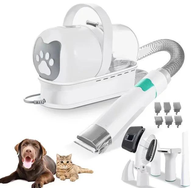 7 1 Pet Grooming Vacuum Dog Grooming Clippers Pet Hair