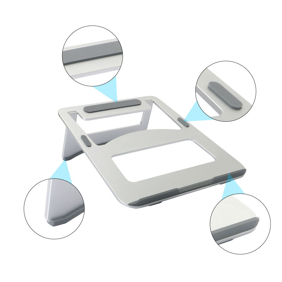 Portable Desktop Laptop Holder Foldable Aluminum Alloy Stand Ipad