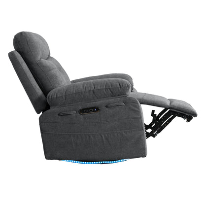 270° Electric Lounge Chair | Bluetooth Speaker & LED Recliner