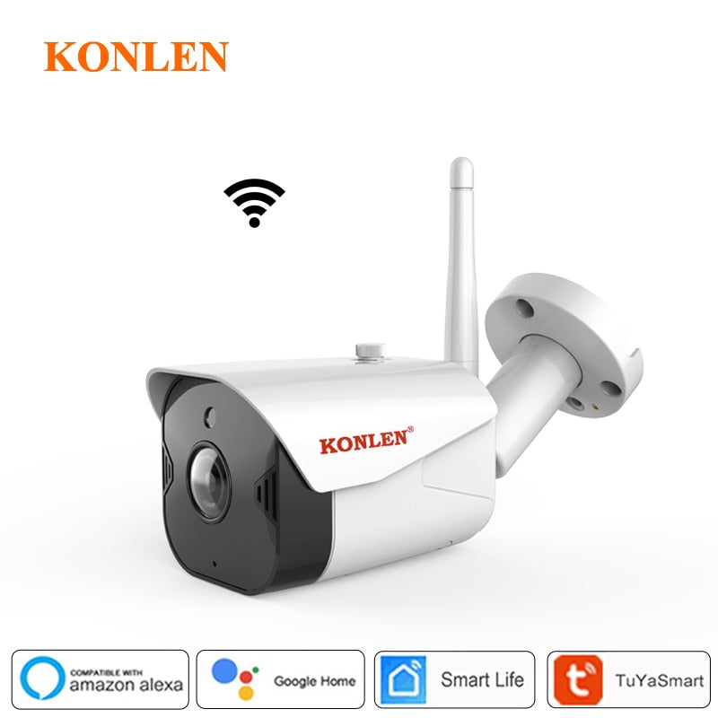 Konlen Wifi Tuya Smart Life 1080p 2mp Camera Security Outdoor