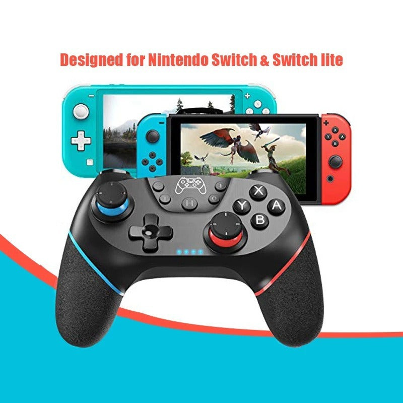 Switch Bluetooth wireless game controller PC controller with screenshot six axis gyroscope accelerator supporting wake-up