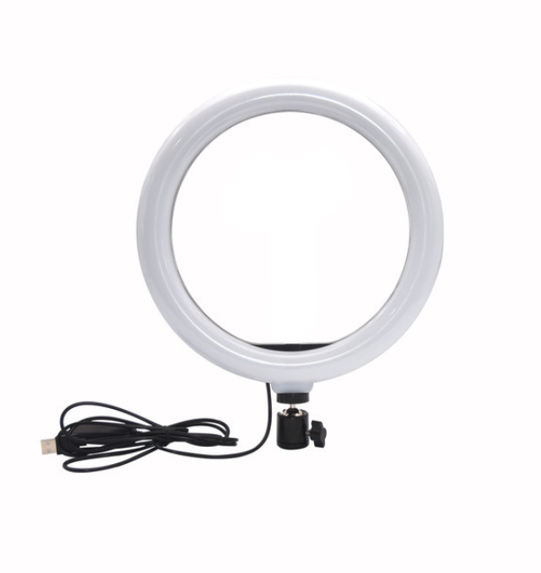 The Portable Studio Light | 26cm LED Ring Light for Video Calls, Content & Photography