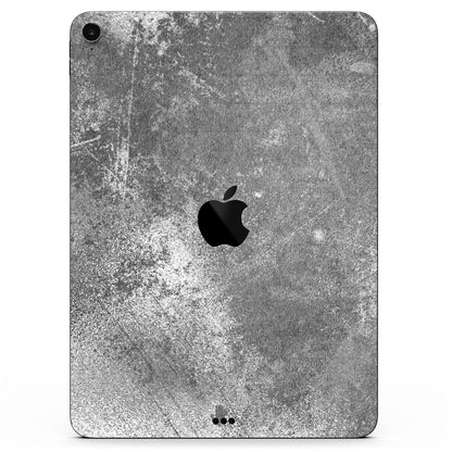 Distressed Silver Texture v2 – nalepka za polno kožo za Apple iPad 