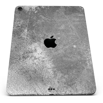 Distressed Silver Texture v2 – nalepka za polno kožo za Apple iPad 