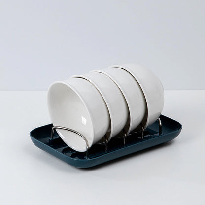 Kitchen Dish Drain Rack To Dry Tableware Drain Bowl Counter Surface Home Nordic Tableware Rack Plate Finishing
