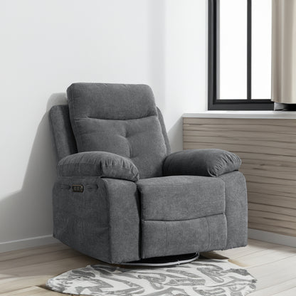 270° Electric Lounge Chair | Bluetooth Speaker & LED Recliner