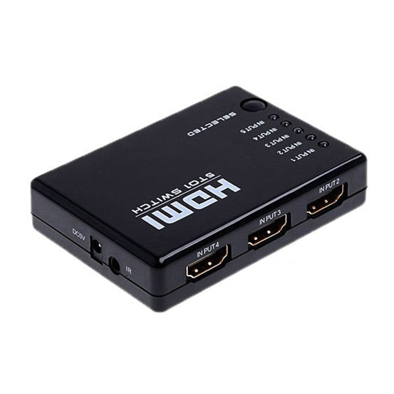 1set Mini 5 Port 1080p Video HDMI Switch Switcher HDMI
