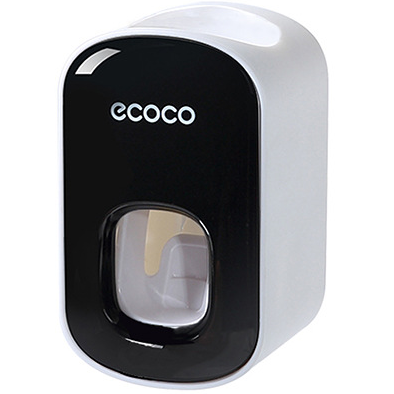 Automatic Toothpaste Dispenser Squeezers Toothpaste Tooth Dust-proof Toothbrush Holder Wall Mount Stand Bathroom Accessories Set