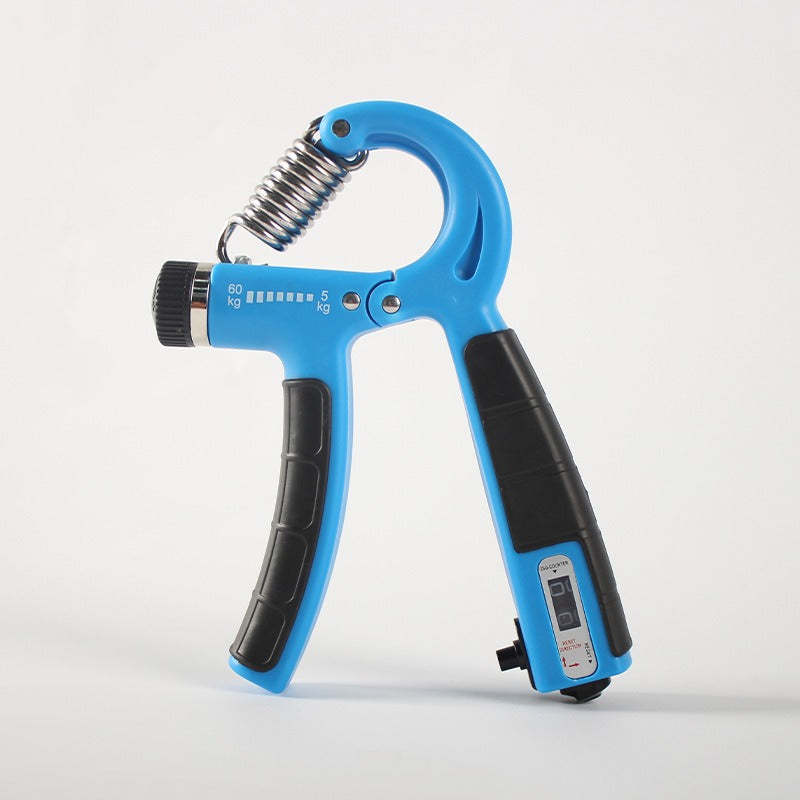 Counting adjustable adhesive grip strength device 5-60KG portable hand grip strength training device fitness grip strength device
