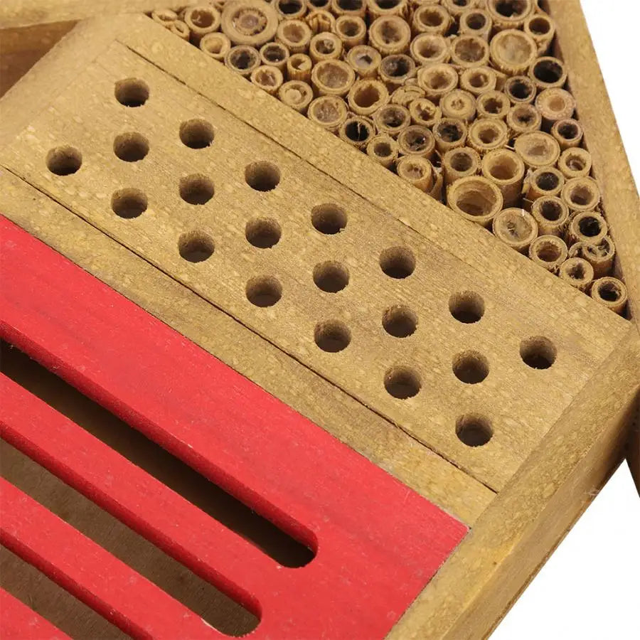 High Quality Wooden Insect Bee House Wood Bug Room Hotel Shelter Garden Decoration Nests Box Insects Box