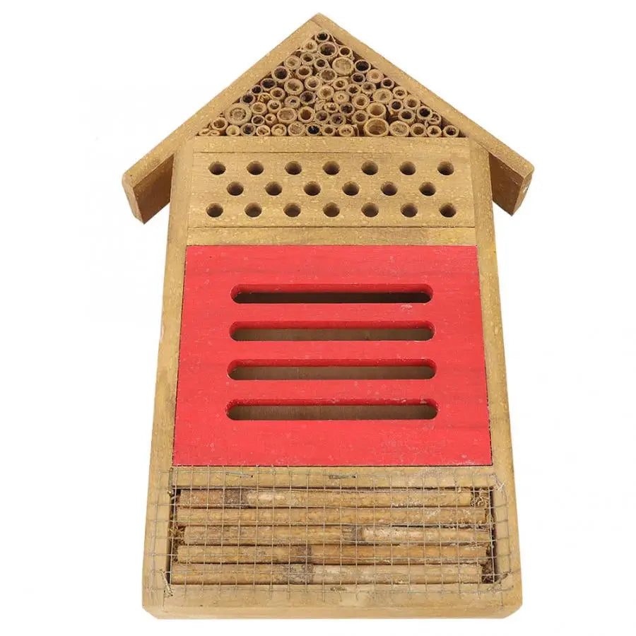 High Quality Wooden Insect Bee House Wood Bug Room Hotel Shelter Garden Decoration Nests Box Insects Box