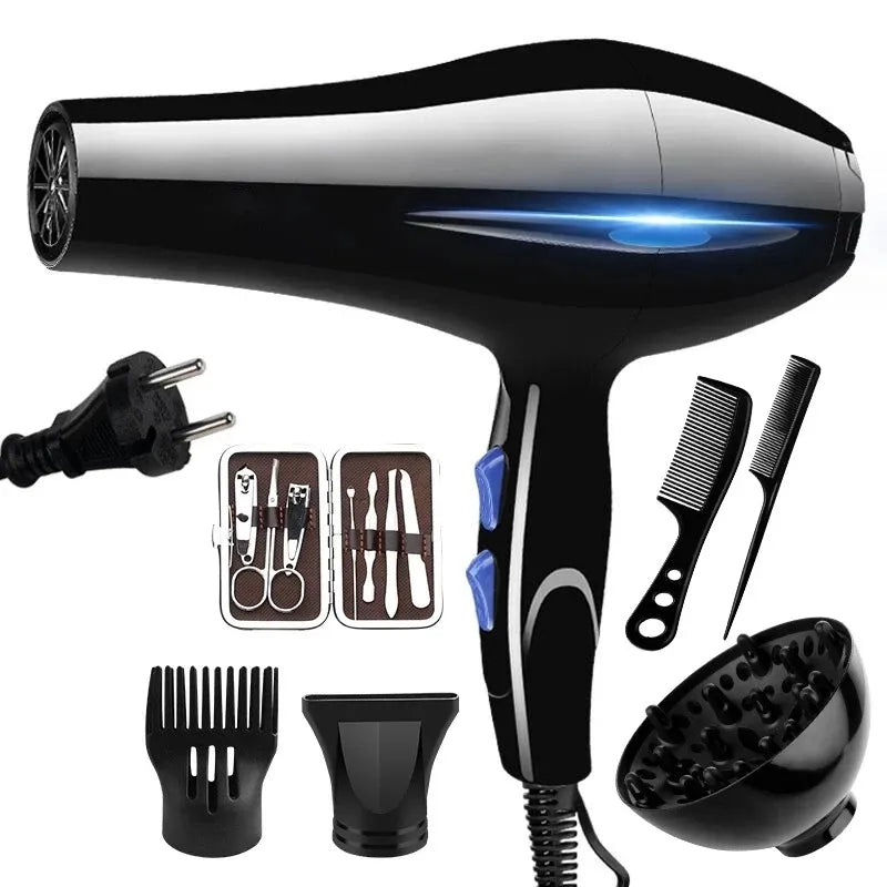 Hair Dryer 2200W Professional Powerful Hair Dryer Fast Heating