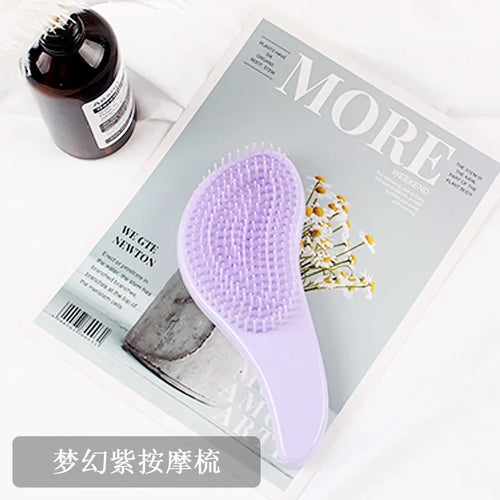 Magic Handle Detangle Hair Comb Shower Massage Hairbrush