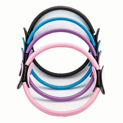 Yoga Fitness Ring Circle Pilates Women Girl Exercise Home Resistance 