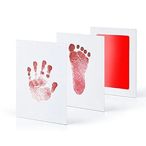 Baby DIY Hand And Footprint Kit Ink Pad Newborn Handprint Souvenir