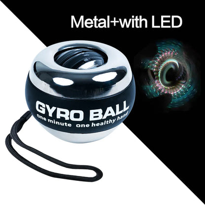 LED Wrist Power Trainer Ball Samozagonska žiroskopska žoga Powerball Arm 