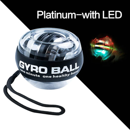 LED Wrist Power Trainer Ball Samozagonska žiroskopska žoga Powerball Arm 