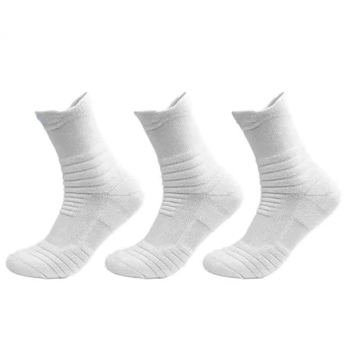 3pairs/Lot Men's Socks Compression Stockings Breathable Basketball