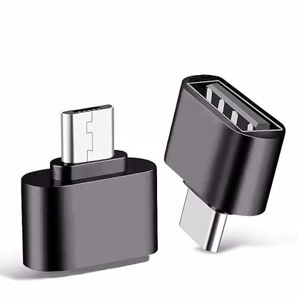 OTG adapter mobile phone USB card reader usb2.0 to type-c micro