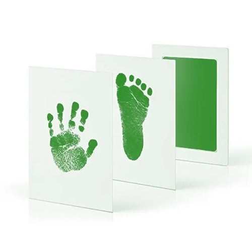 Baby DIY Hand And Footprint Kit Ink Pad Newborn Handprint Souvenir