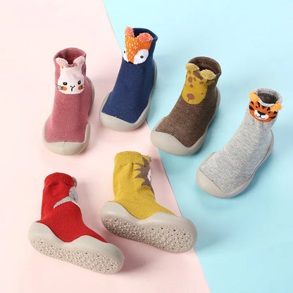 Spomladanski in jesenski modeli otroških pohodnih čevljev Floor Socks Infant