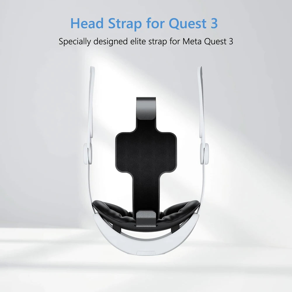 Head Strap for Meta Oculus Quest 3, VR Accessories Replacement