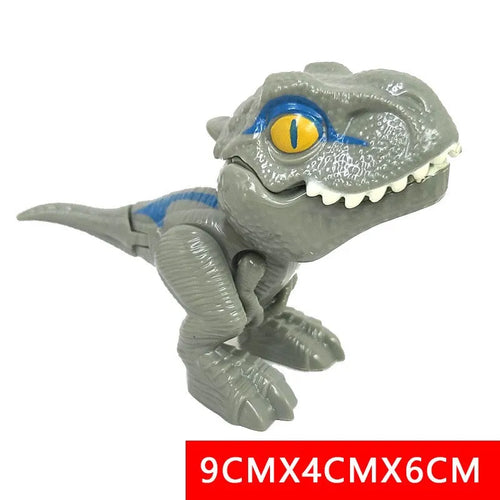 Jurassic Finger Dinozaver Triceratops Tyrannosaurus Model igrače za otroke 