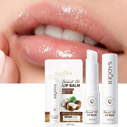 Coconut Lip Balm - Lasting Nourishment and Moisture for Men and Women