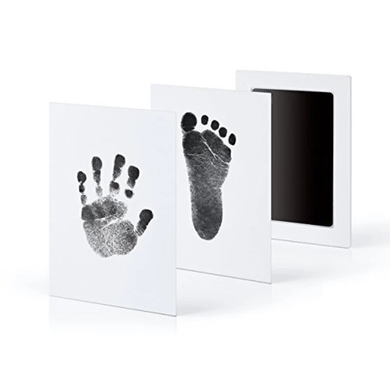 Baby DIY Hand And Footprint Kit Ink Pad Newborn Handprint Souvenir