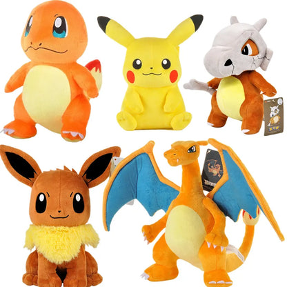 Plišasta lutka Pokémon Pikachued Bulbasaur Jigglypuff Lapras Eevee Anime 