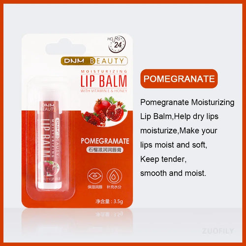 Balzam za ustnice Fresh Fruit Lip Oil Vlažilna prozorna prozorna šminka 