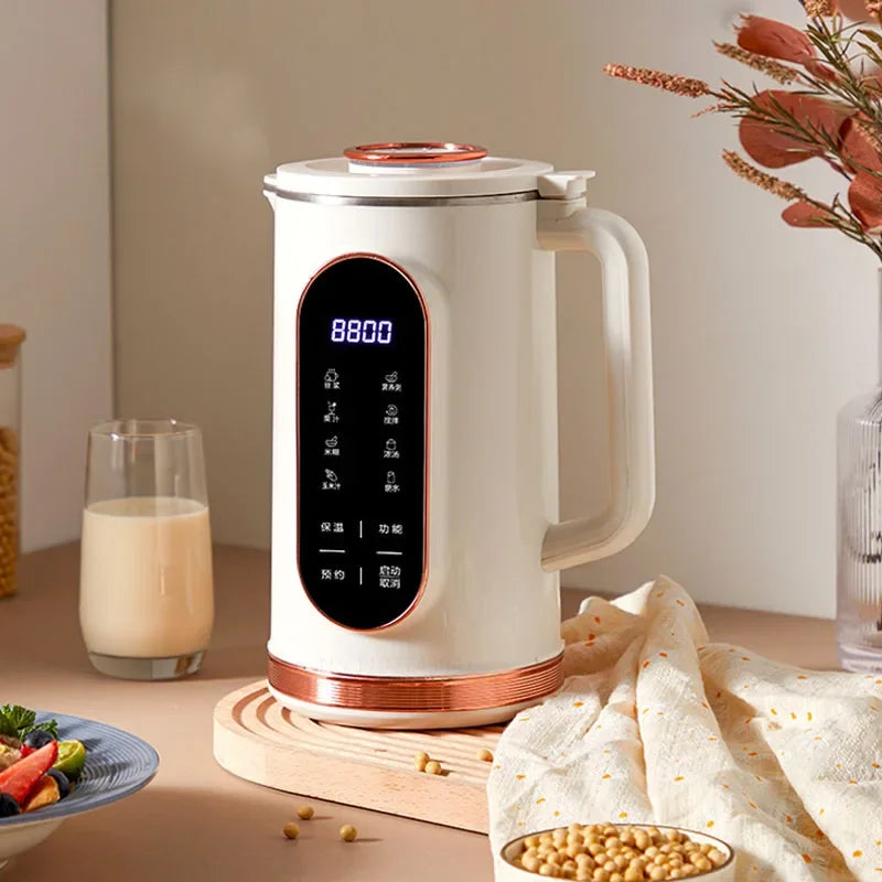 Electric Soy Milk Machine 10-leaf Blade Breakfast Machine 1500ml