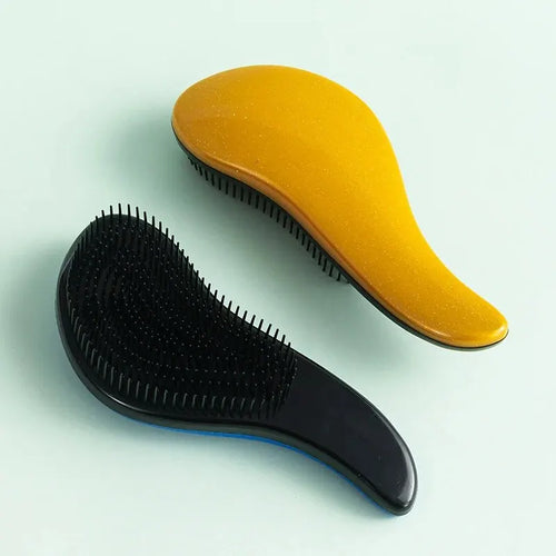 Portable Tt Comb Magic Powder Women Hair Brush Easy Carry Home Use