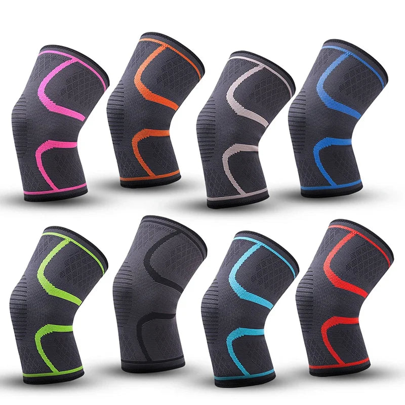 Gym Knee Pads Sports Safety Fitness Kneepad Elastic Knee Brace Support