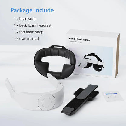 Head Strap for Meta Oculus Quest 3, VR Accessories Replacement