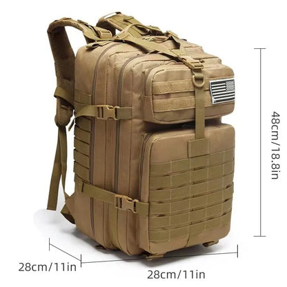 Men Hiking Backpack Big Capacity Army Tactical Men Backpack Military