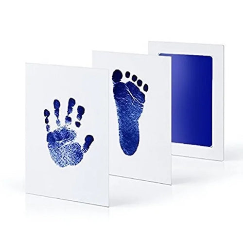 Baby DIY Hand And Footprint Kit Ink Pad Newborn Handprint Souvenir