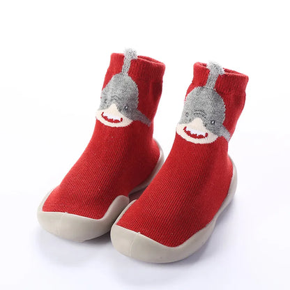 Spomladanski in jesenski modeli otroških pohodnih čevljev Floor Socks Infant