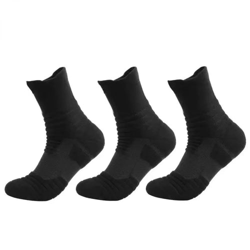 3pairs/Lot Men's Socks Compression Stockings Breathable Basketball