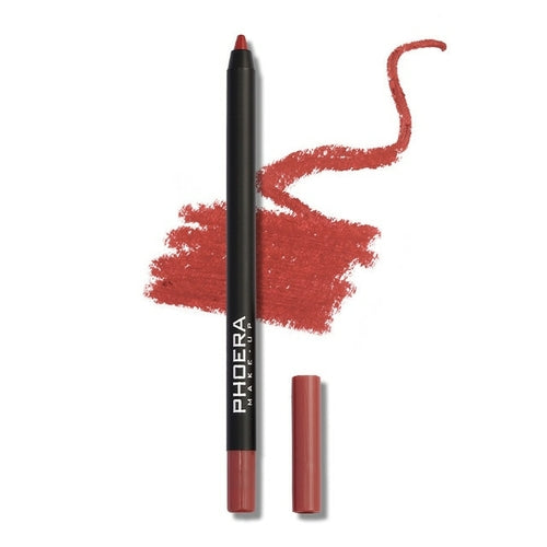 Vodoodporna mat svinčnik za črtalo za ustnice Sexy Red Contour Tint šminka