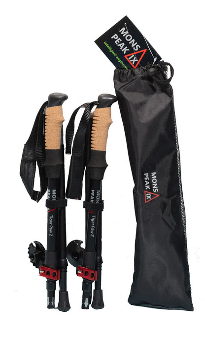 Mons Peak IX Tiger Paw Z Trekking Poles (Z-120)