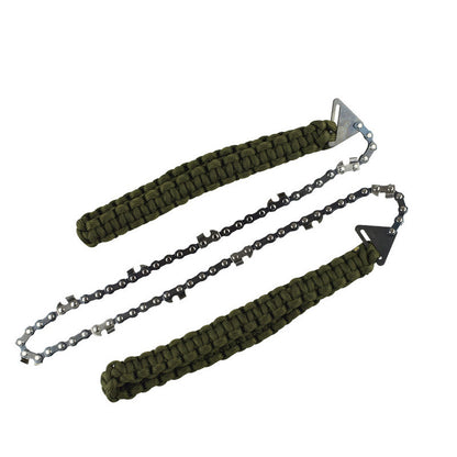 24 inch portable hand chain saw outdoor survival hand wire saw