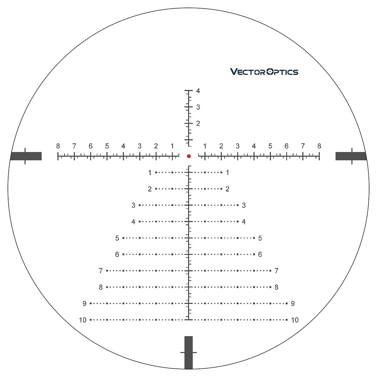 Lovski strelni daljnogled Vector Optics Continental 4-24x56 HD 34 mm FFP